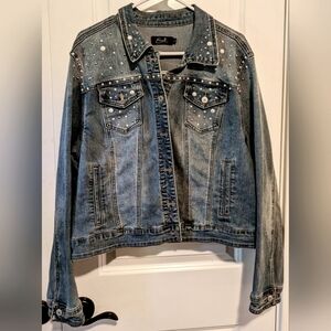 Earl Jeans Pearl Jean Jacket • Size 2X